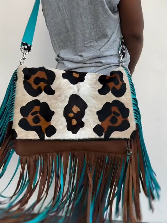Large Foldover Crossbody Bag