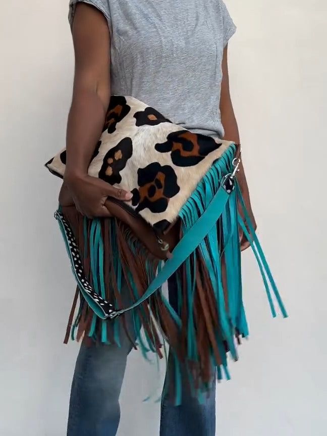Large Foldover Crossbody Bag