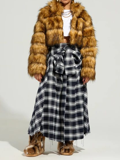 Plush Cropped Jacket