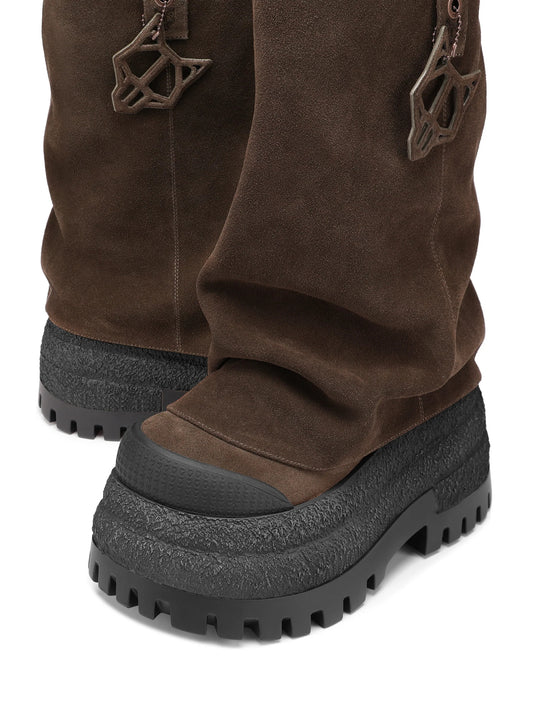 Chocolate Suede Boots