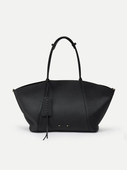 Convertible Tote Bag Large In Dutch Calfskin And Suede