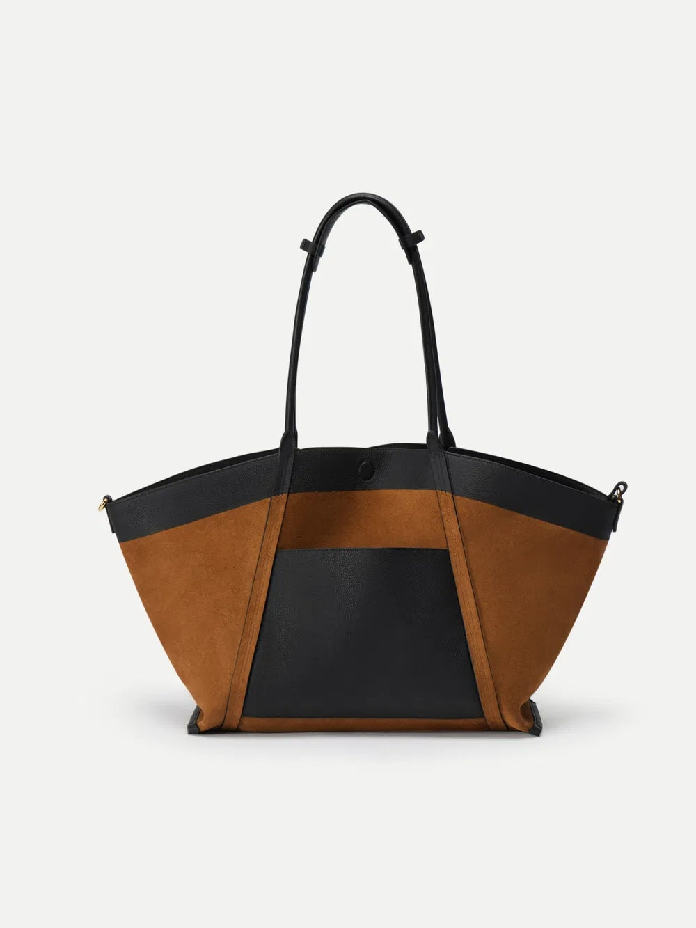 Convertible Tote Bag Large In Dutch Calfskin And Suede