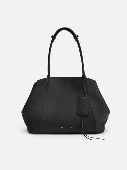 Convertible Tote Bag Large In Dutch Calfskin And Suede