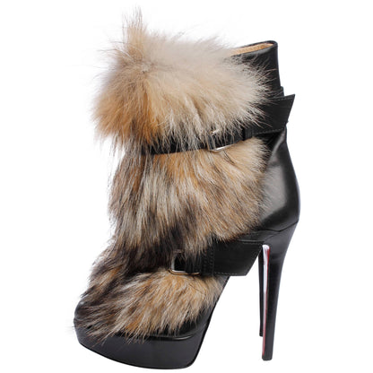 Plush High Heels