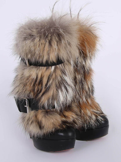 Plush High Heels