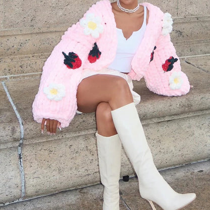 Peach Blossom Cardigan