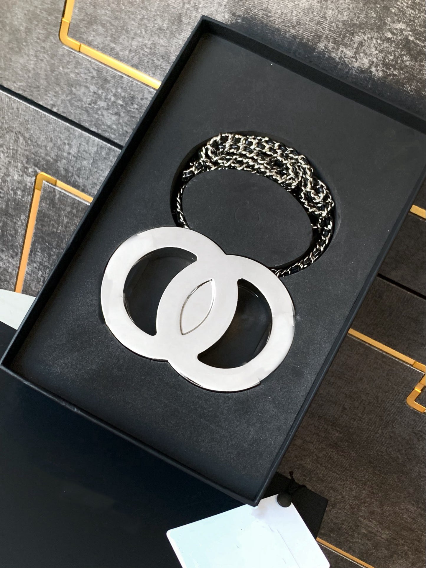 Mirrored Crossbody Bag