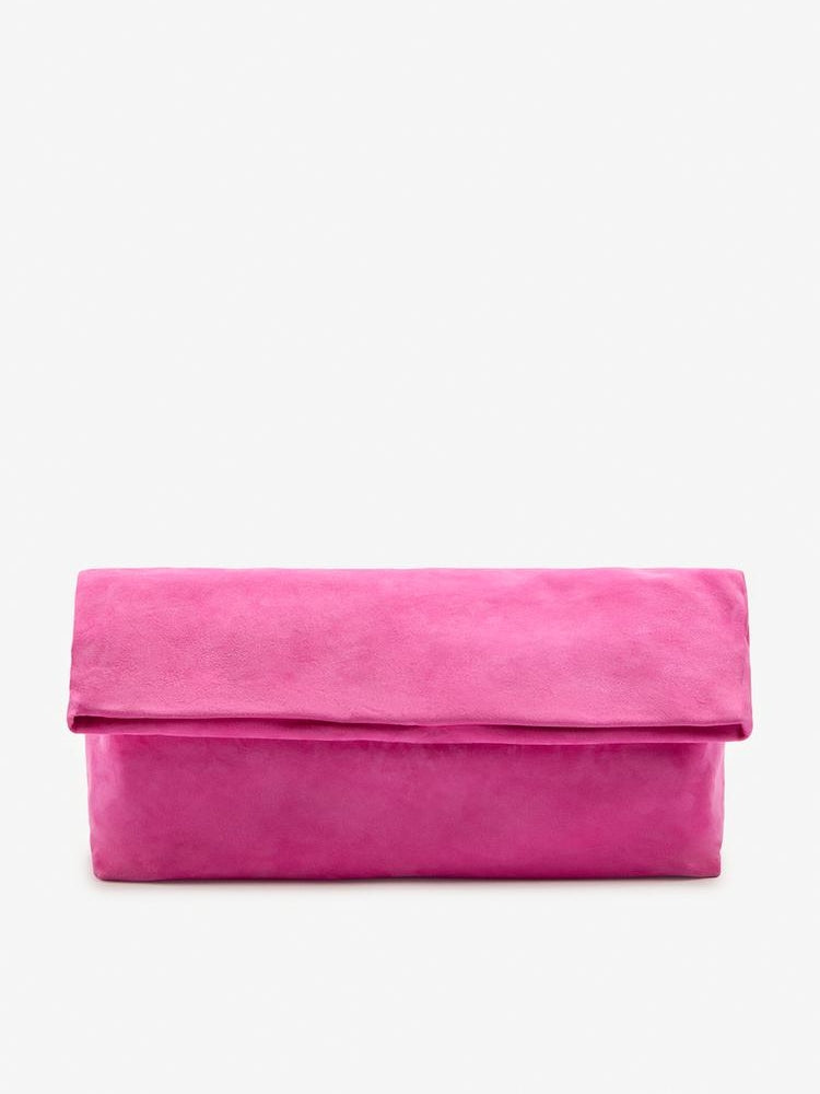 Suede Clutch