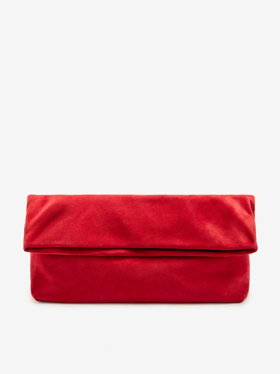 Suede Clutch