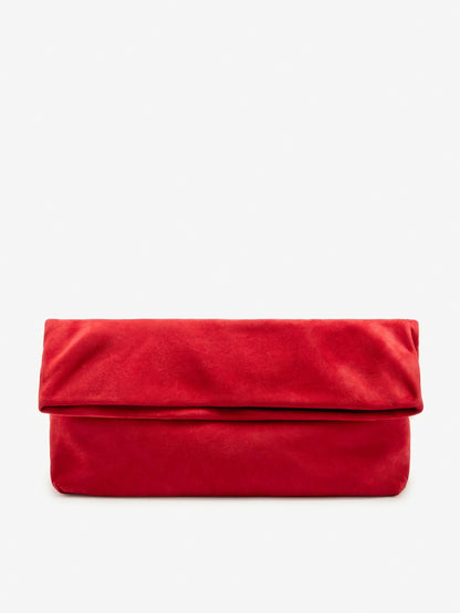 Suede Clutch