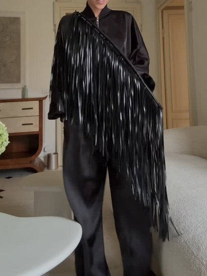 Fringed Shoulder Bag