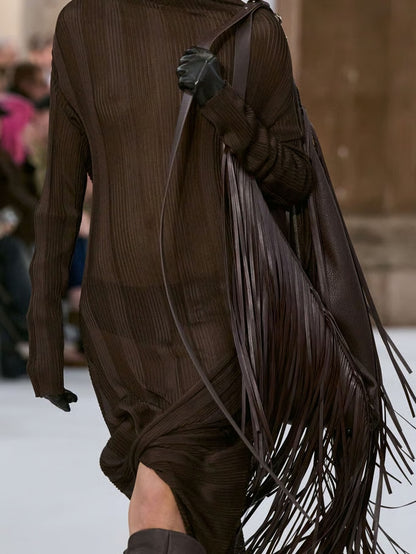Fringed Shoulder Bag