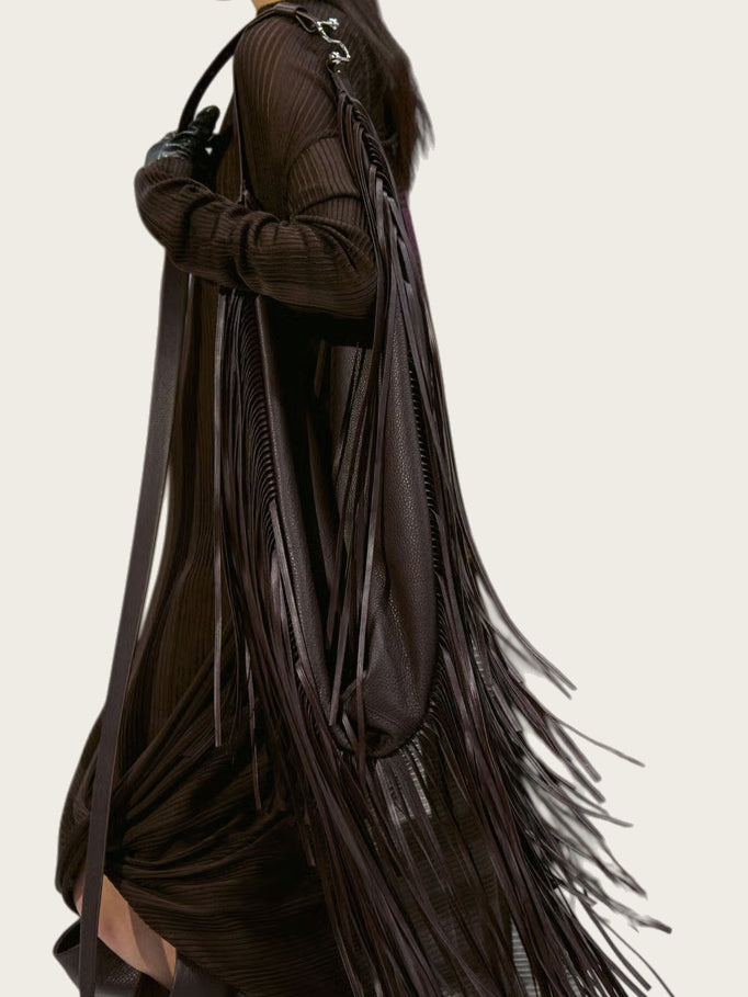 Fringed Shoulder Bag