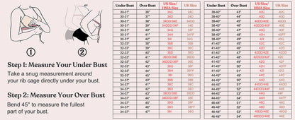 Plus Size Full Coverage Bandeau Fiery Bra Anti-Slip Underwire Support for Large Breast