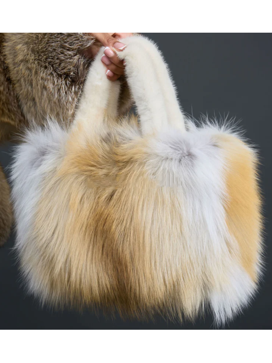 Fox Fur Handbag